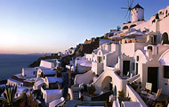 Greece,Greek Islands,Cyclades,Santorini,Oia,Fanari Villas